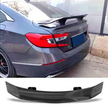 Tronco spoiler carbono superfície tc estilo acessórios do carro asa traseira para honda accord 2018 - 2021 2024 - compre barato