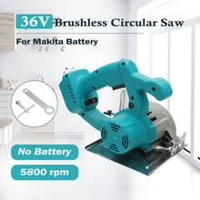 36V Brushless Circular Saw Power Tools For Wood Circular Saw High Power And Cutting Machine Saw Blades 110mm Blade 2024 - buy cheap