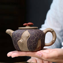 Authentic Yixing tea pots Purple Clay Teapot beauty kettle Raw ore Handmade Teaware Chinese Tea Ceremony Customized Gifts 260ml 2024 - buy cheap