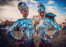 Mirror  bar gogo costumes future technology silver costume dance team ds singer dj nightclub stage show clothing bodysuit 2024 - buy cheap