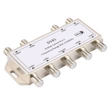 Ds81 receptor de sinal de satélite 8 em 1, interruptor diseqc lnb multiinterruptor resistente zinco fundido cromado 2024 - compre barato