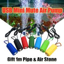 Aquarium Fish Tank Oxygen Air Pump Mute Portable USB Mini Oxygen Air Pump Mute Energy Saving Supplies Pet Products 2024 - buy cheap