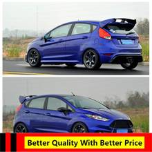 For Ford Fiesta Spoiler 2009 2010 2011 2012 2013 High Quality Unainted Primer Color FRP Material Car Rear Wing 2024 - buy cheap