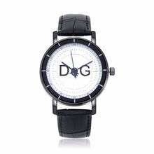 Reloj Hombre 2020 New Fashion Men Watch Top Luxury Brand DQG Quartz Watches Men's Fashion Casual Leather Wrist Watches Hot Gifts 2024 - buy cheap