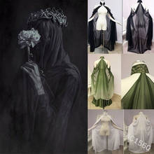 Cool Unisex Mantle Hooded Cloak Coat Wicca Robe Medieval Cape Shawl Halloween Party Witch Wizard Cosplay Costumes Women 2024 - buy cheap