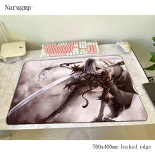 nier automata mouse pad 700x400x3mm gaming mousepad anime Colourful office notbook desk mat Cartoon padmouse games pc gamer mats 2024 - buy cheap
