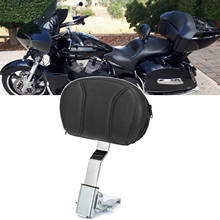 Acessórios para motocicleta com plug-in, kit ajustável para liberação rápida do piloto, encosto para viagem, tamanhos 2010 a 2017 2024 - compre barato