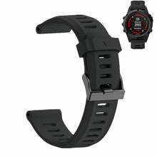 26mm Width Silicone Watch Band For Garmin Fenix 3/Fenix 3 HR Bands Sport Strap For Garmin Fenix 5X/5X Plus Watchband 2024 - buy cheap