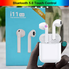 i11 TWS Touch Control Wireless Headphones Bluetooth 5.0 Earphones Mini 1:1 Headset PK i10 i12 I7 pods For Phone With Mic earbuds 2024 - buy cheap