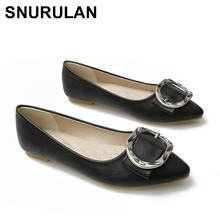 SNURULAN 2020 Women Slip On Fashion Shoes Flats Loafers Female Bow Flat Shoes Lady Casual Footwear Office Work Shoes 2024 - buy cheap