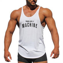 Running Stringer Vest Mens Bodybuilding Tank Tops Workout Sleeveless Shirt Fitness Men's Singlets brand Clothes Muscle Tanktop 2024 - buy cheap