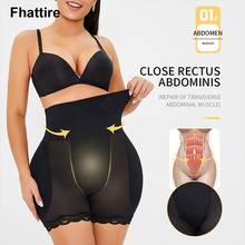 5XL 6XL Women Butt Lifter Shapewear High Waist Tummy Control Body Shaper Pads Control Panties Fake Buttocks Lingerie Thigh Slim 2024 - buy cheap