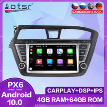 Carplay Audio para Hyundai i20 2014 2015 2016-2018, navegación GPS para coche, Radio, reproductor Multimedia, unidad de pantalla automática ESTÉREO 2024 - compra barato