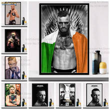 Conor McGregor Настенная картина Чемпион плакат с боксером Холст Картина плакаты и принты для гостиной домашний декор 2024 - купить недорого