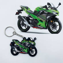 Motorcycle Model SOFT RUBBER KEYCHAIN KEYRING Motorcycle Accessories Rubber Keychain Keyfob gift 2024 - buy cheap