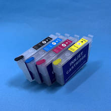 Yotat cartucho de tinta vazio com chip arc, vazio, t3471, t3472, t3473, t3474, para trabalho epson profissional 2024 - compre barato