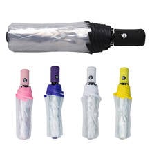 Quality Transparent Umbrella Automatic Umbrella Rain Women Men Sun Rain Auto Umbrella Compact Folding Windproof Style Clear umbr 2024 - buy cheap