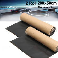 2Roll 200cmx50cm 5mm Car Sound Proofing Deadening Anti-noise Sound Insulation Cotton Heat Closed Cell Foam Car Accessories 2024 - buy cheap