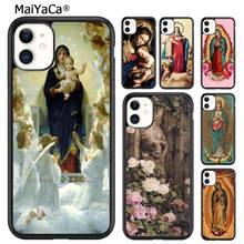 MaiYaCa Virgin Maria Phone Case Cover For iPhone 5s SE 6 6s 7 8 plus X XR XS 11 12 13 pro max Samsung Galaxy S8 S9 S10 shell 2024 - buy cheap