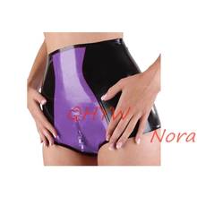 Rubber Latex Woman Sexy Panties Lingerie Latex Exotic Briefs Latex Exotic Lingerie Women Shorts Club Cekc Zentai Fetish 2024 - buy cheap