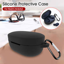 Funda protectora de silicona para auriculares Redmi AirDots 3, funda protectora de silicona a prueba de golpes y polvo, con Bluetooth 2024 - compra barato