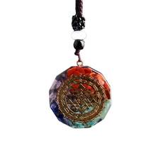 Geometry Chakra Energy Necklace Pendant Sri Yantra Necklace Sacred Meditation Jewelry 2024 - buy cheap