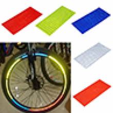 Pegatina fluorescente para llanta de bicicleta, pegatina reflectante para llanta de rueda, accesorios de ciclismo, 1 unidad 2024 - compra barato