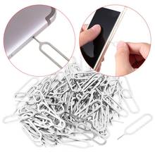 10PC SIM Card Remover Eject Pin Tool Smarphone SIM Card Tray Holder Needle Eject Pin for Xiaomi Huawei Samsung 2024 - buy cheap