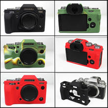 Soft Silicone Rubber Camera Body Case Cover For FUJI X-T4 Fujifilm XT4 Camera Bag Protective Cover 2024 - купить недорого