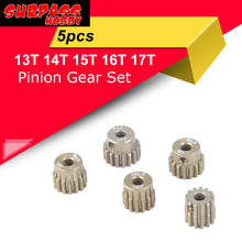 SURPASS HOBBY M0.6 3.175MM 13T 14T 15T 16T 17T Pinion Gear Set for 1/8 1/10 RC Off-road Buggy Monster Truck 3.175mm Shaft Motor 2024 - buy cheap
