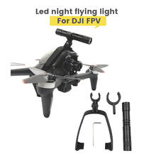 Dji fpv combo luz da noite 3d impressão luz da lâmpada 3d impresso suporte lanterna para dji fpv acessórios 2024 - compre barato