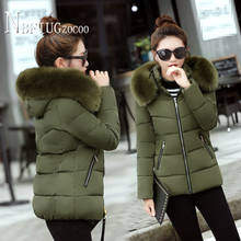 Black Army Green Grey Burgundy Pink Colors Women Parkas L-4XL Female Coat 2024 - buy cheap