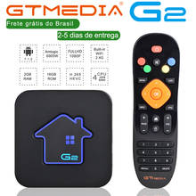 Brazilian GTmedia Android 7.1 Smart TV BOX Amlogic S905W 2G +16G Set Top Box 4K HD H.265 2.4G Wifi media player TV BOX  M3U 2024 - buy cheap