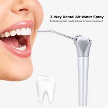 Teeth Whitening Dental Air Water Spray Triple 3-Way Dental Handpiece Syringe with 2  Nozzle Tips Dental Care Equipment 2024 - buy cheap