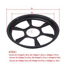 2PCS 8/10/12\" Round Speaker Protective Mesh Net Cover Subwoofer Grille Circle 2024 - buy cheap