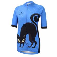 XINTOWN Women Cycling Jersey Shirt Tops Bike Team Summer Short Sleeve Blue Bicycle Jersey mtb Shirts Top Ropa Maillot Ciclismo 2024 - buy cheap