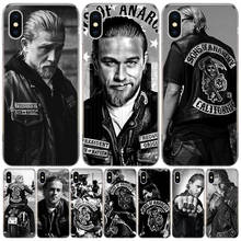 American TV Sons of Anarchy Phone For Apple Iphone 13 Pro Max 11 12 Mini Case X XS XR 8 Plus 7 6 6S SE 2020 5 5S Cover 2024 - buy cheap