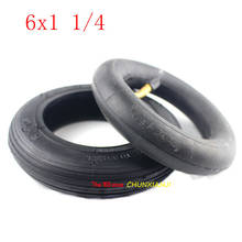 Motorcycle 6x1 1/4 Tyre 150MM Scooter Inflation Wheel with Hub with Inner Tube Electric Scooter 6 Inch Pneumatic Tire 2024 - buy cheap