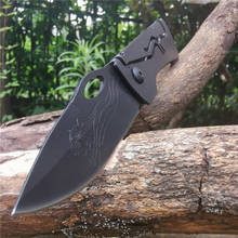 Карманный нож из стали 8CR13MOV высококачественные инструменты для выживания в дикой природе Ножи для охоты кемпинга выживания на природе и повседневной переноски 2024 - купить недорого