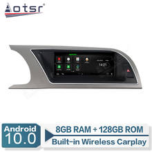 Radio con GPS para coche, reproductor Multimedia de vídeo con pantalla IPS, autorradio, Carplay, unidad principal, Android, para Audi A5 2009 - 2016 2024 - compra barato