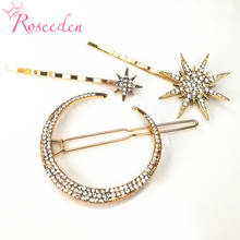 Stars Moon Hair Sticks Wedding Hair Comb Bridal Hair Pins Clips Hair Jewelry Accessories RE4086 2024 - buy cheap