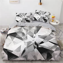 3D Bedding Set Blanket/Comforter/duvet Cover Pillowcases Luxury Bed Linens Bed Set Queen King Double Size Nordic Marble Gray 2024 - buy cheap