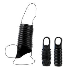 VATINE Reusable Penis Sleeve Condom Penis Extender Cock Rings Delayed Ejaculation Sex Toys For Men Penis Enlargement Sex Shop 2024 - buy cheap