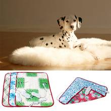 Pet Electric Heating Pads Heated Blanket Winter Dog Cats Warmer Mat Sleeping Bed Pet Supplies Anti-scratch blankets Mats 2024 - buy cheap