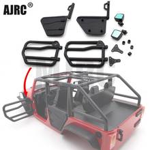 Diy porta dianteira e traseira do tubo de trilho, para 1/10 axial scx10 ii jeep wrangler carroceria rc, peças de acessórios de carro 2024 - compre barato