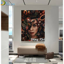 DIY Diamond Painting Modern Poster Art Parrot Girl Portrait 5D Full Square Round Drill Flower Mosaic Embroidery Cross Stitch Kit 2024 - buy cheap