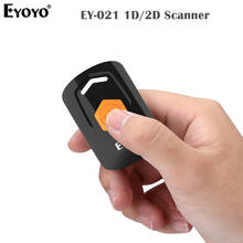 Eyoyo-mini scanner de código de barras portátil, 3 em 1, bluetooth, 2.4g, sem fio, usb, com fio, para windows, android 2024 - compre barato
