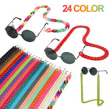 Fashion Wide Acrylic Sunglasses Chain Women Reading Glasses Hanging Neck Strap Chain Largands Glasses Chain Eyeglasses Strap 2024 - buy cheap