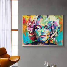 Graffiti Modern Beautiful Woman Portrait Canvas Painting Posters and Prints Scandinavian Wall Art Picture for Living Room Decor 2024 - buy cheap