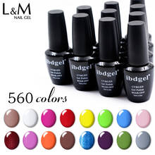 Esmalte de uñas en Gel, 6 uds., ibdgel China, LED (4 colores + 1top + 1base), Envío Gratis 2024 - compra barato